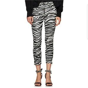 Isabel Marant Apolo Zebra Skinny Pants